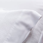 Σετ 2τμχ Μαξιλαροθήκες Hauz Vegan Silk Collection 52X78 White